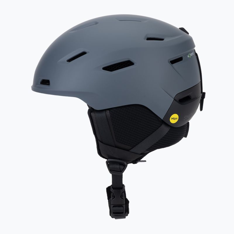 Skihelm Smith Descend MIPS matte slate/black 3