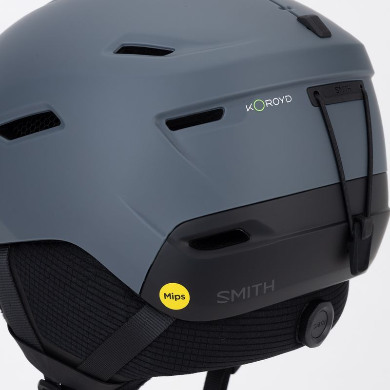 Skihelm Smith Descend MIPS matte slate/black 8