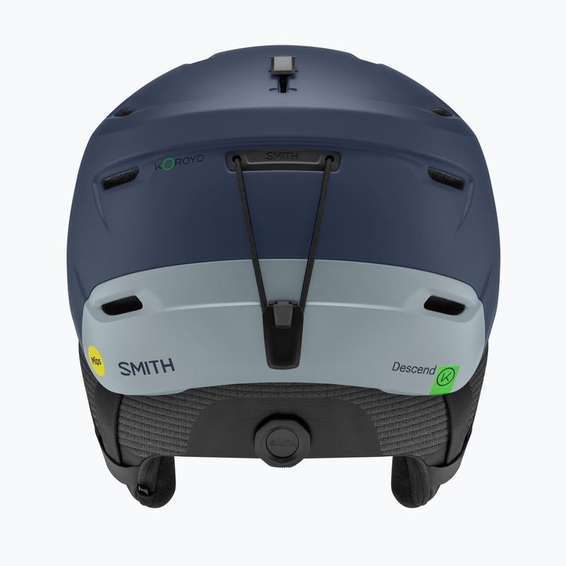 Skihelm Smith Descend Mips matte royal navy/wolf gray 2