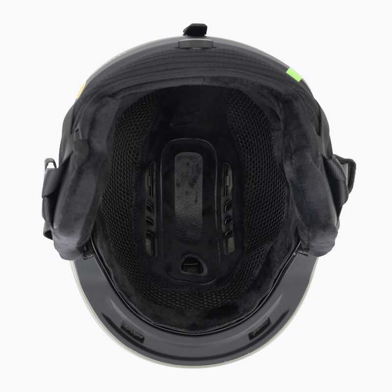 Skihelm Smith Descend MIPS matte fatigue green/black 5