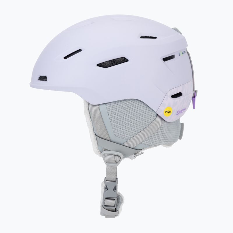 Skihelm Smith Descend MIPS matte lunar fog spires 3