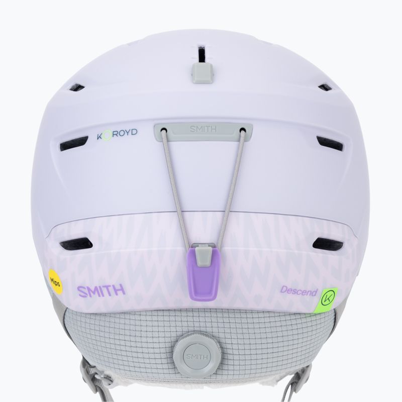 Skihelm Smith Descend MIPS matte lunar fog spires 9