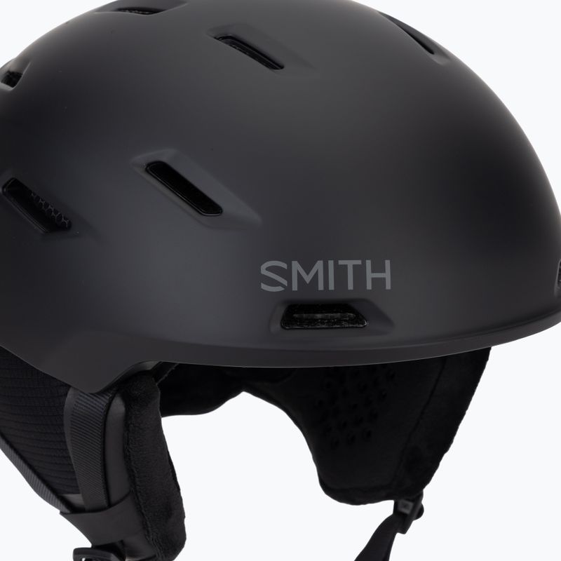 Skihelm Smith Descend MIPS matte black 7