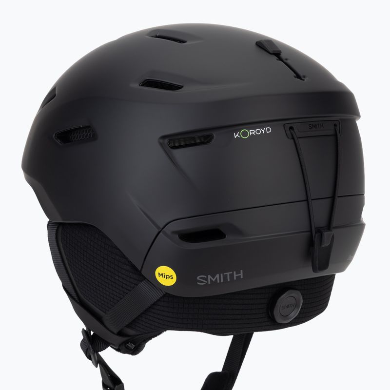 Skihelm Smith Descend MIPS matte black 8