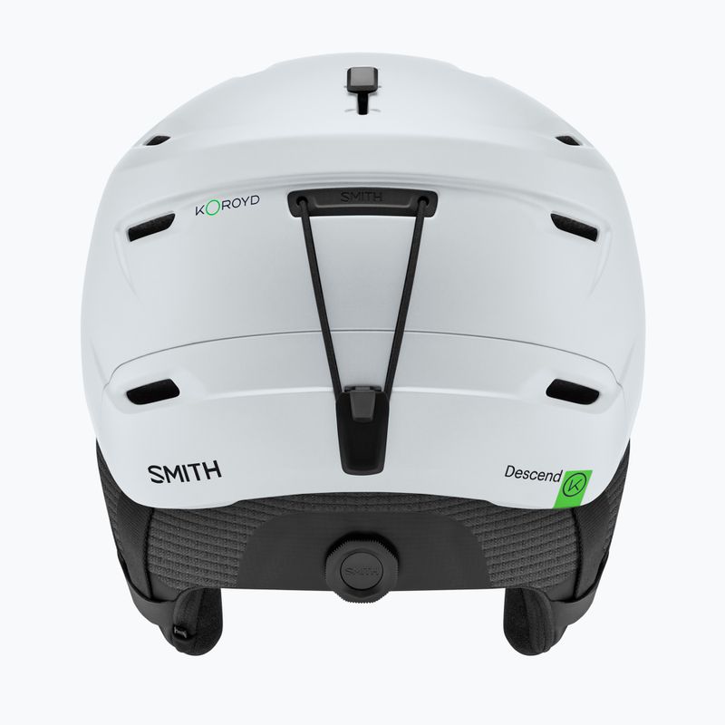 Skihelm Smith Descend matte white 2