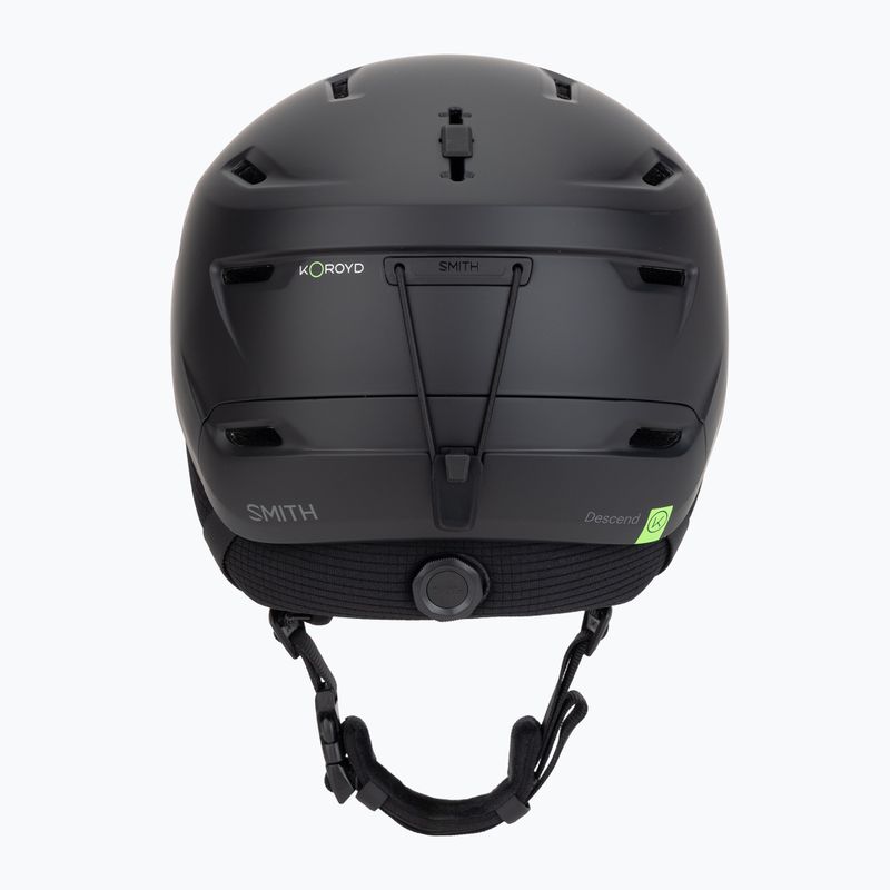 Skihelm Smith Descend matte black 4