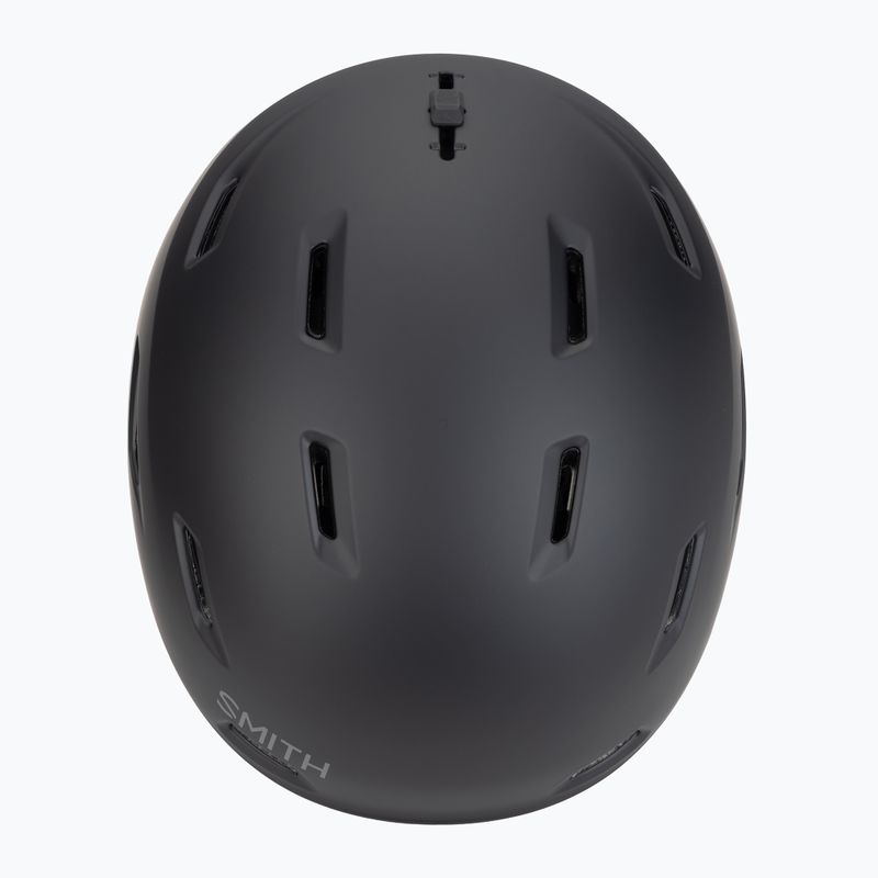 Skihelm Smith Descend matte black 6