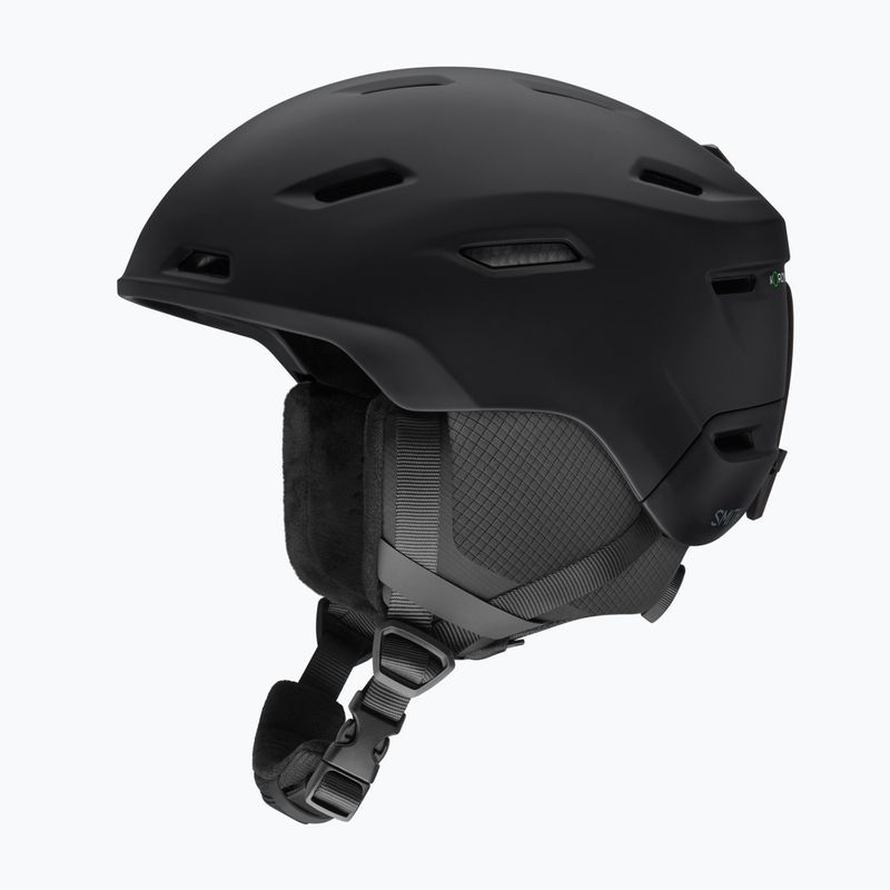 Skihelm Smith Descend matte black