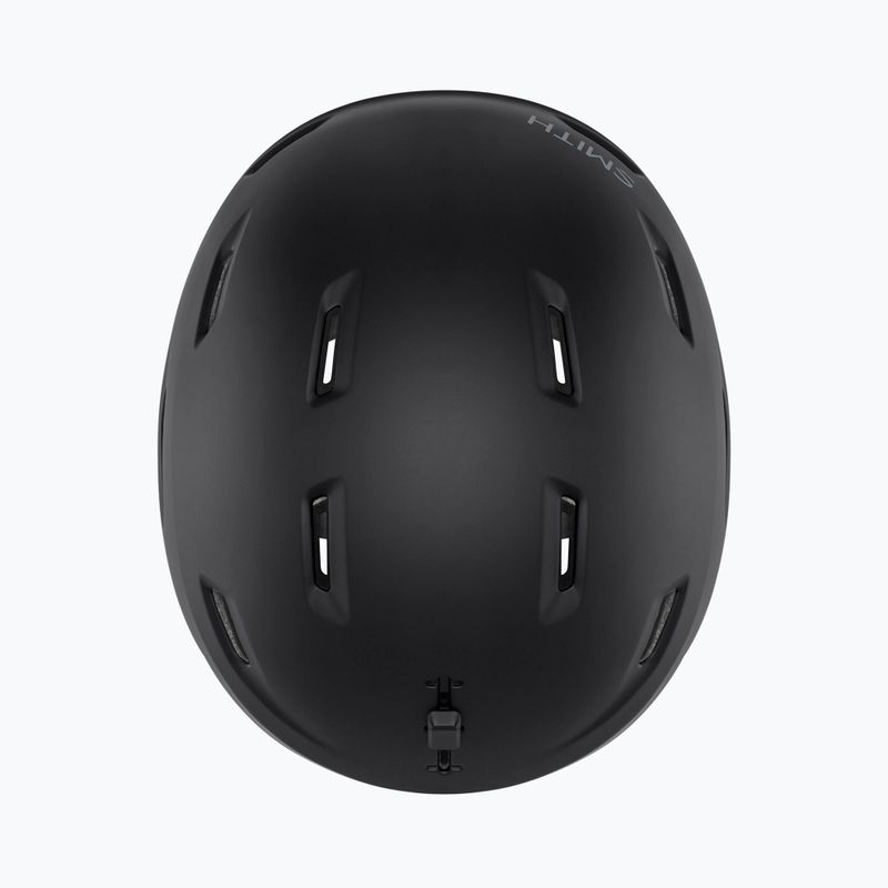 Skihelm Smith Descend matte black 4