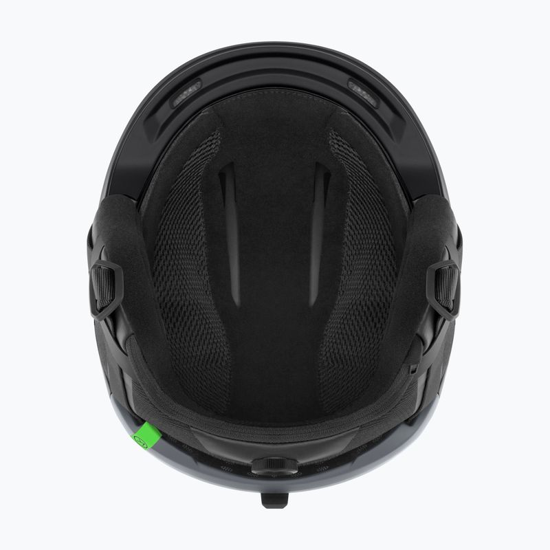 Skihelm Smith Descend matte black 5