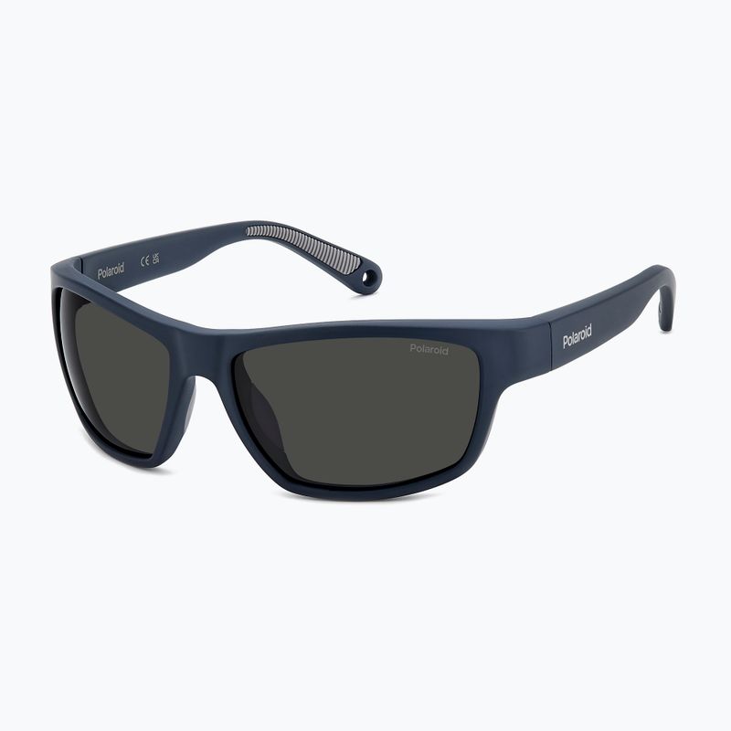 Sonnenbrille Polaroid PLD 7037/S matte blue/grey polarized 2