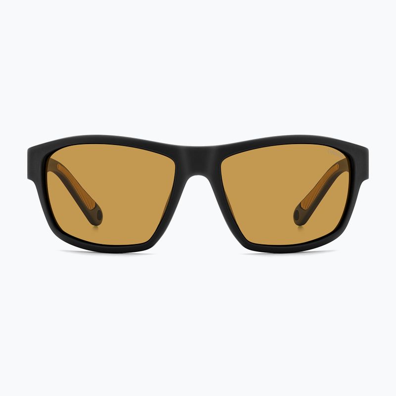 Sonnenbrille Polaroid PLD 7037/S matte black yellow/yellow polarized 3