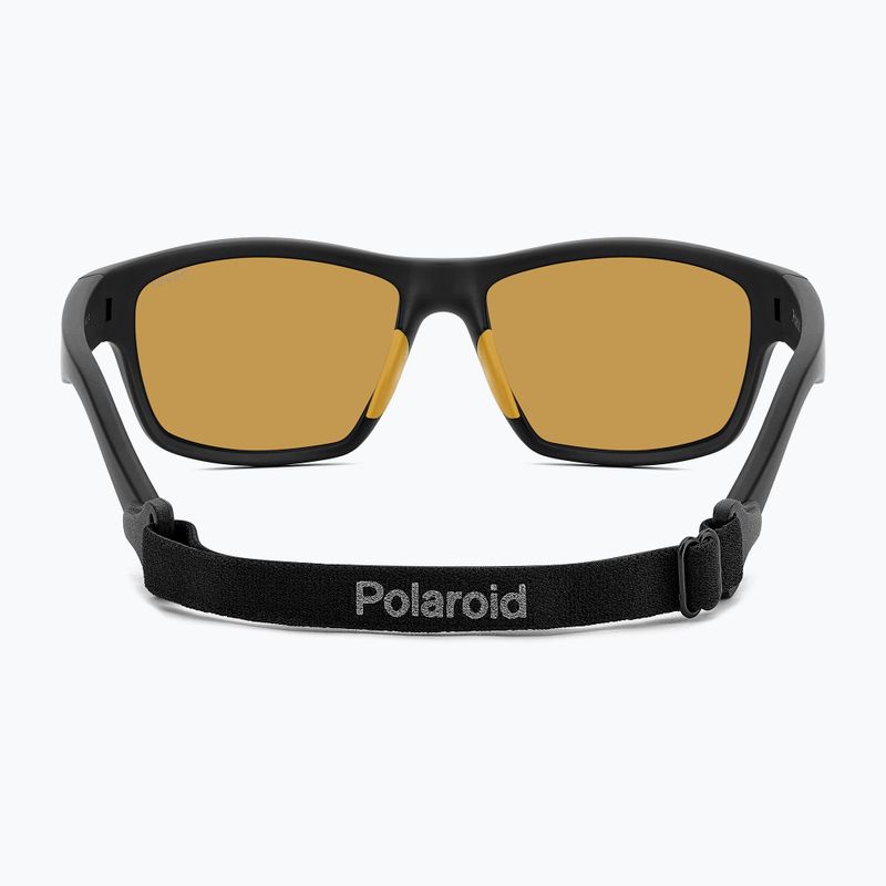 Sonnenbrille Polaroid PLD 7037/S matte black yellow/yellow polarized 5
