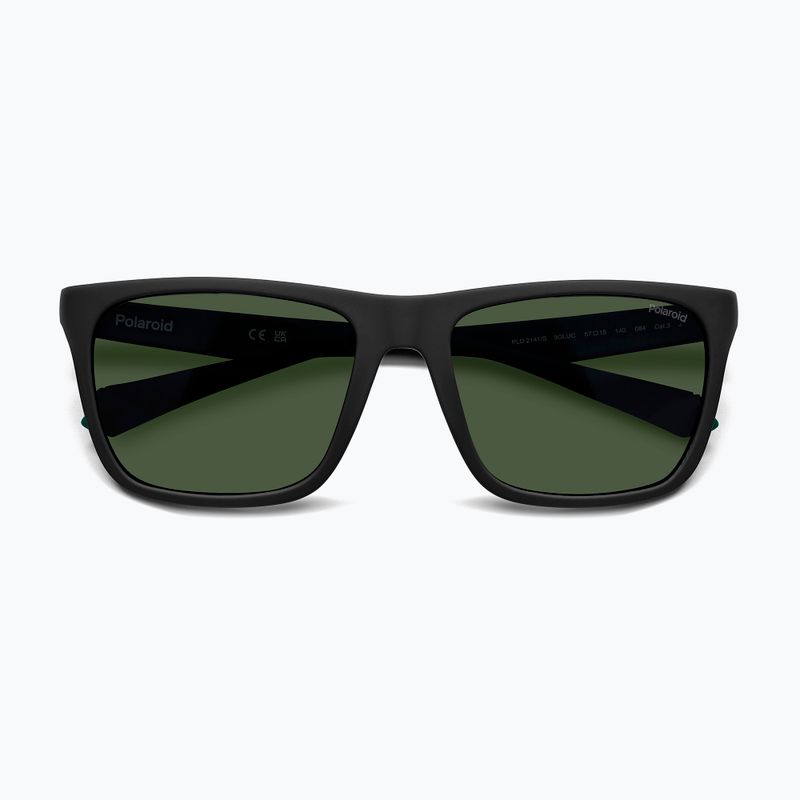 Sonnenbrille Polaroid PLD 2141/S matte black green/green polarized 4