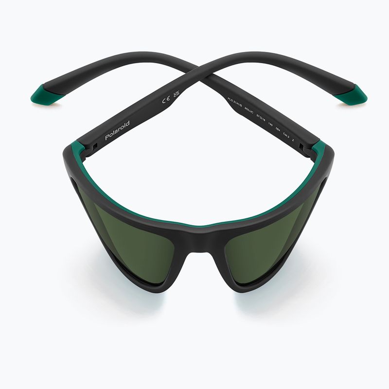 Sonnenbrille Polaroid PLD 2141/S matte black green/green polarized 5