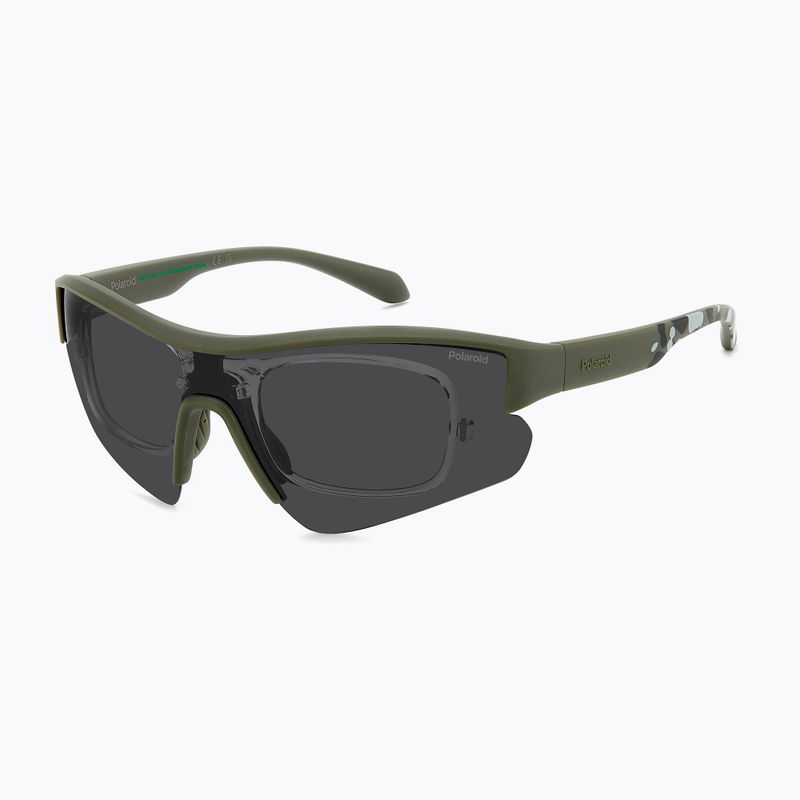 Sonnenbrille Polaroid PLD 7061/CI/S matte green/grey polarized 6