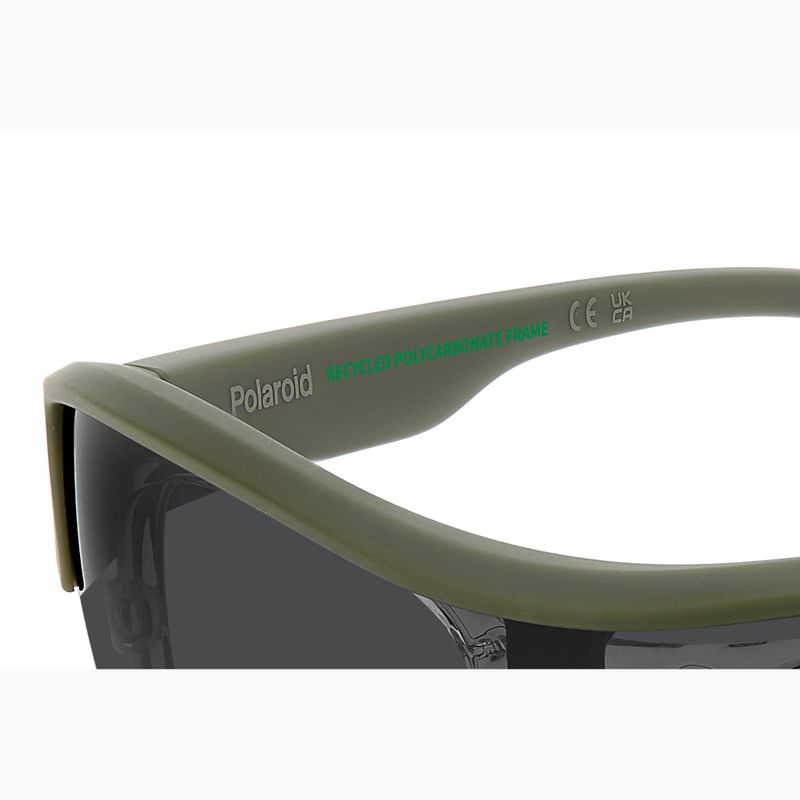 Sonnenbrille Polaroid PLD 7061/CI/S matte green/grey polarized 11