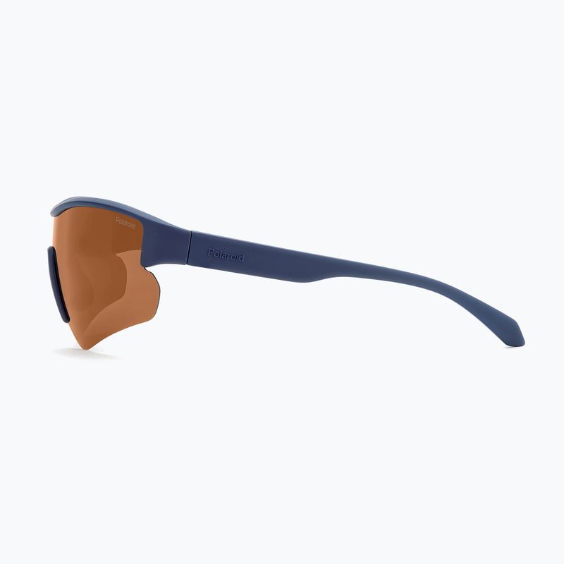 Sonnenbrille Polaroid PLD 7061/CI/S matte blue/copper polarized 8