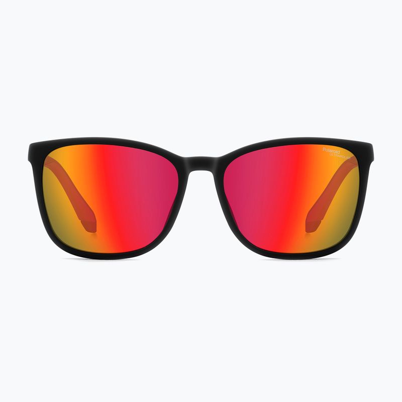 Sonnenbrille Polaroid PLD 2169/S/X matte black red/red multilayer polarized high contrast 3