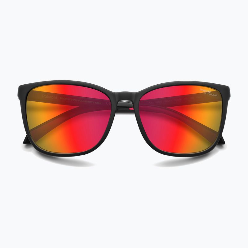 Sonnenbrille Polaroid PLD 2169/S/X matte black red/red multilayer polarized high contrast 4