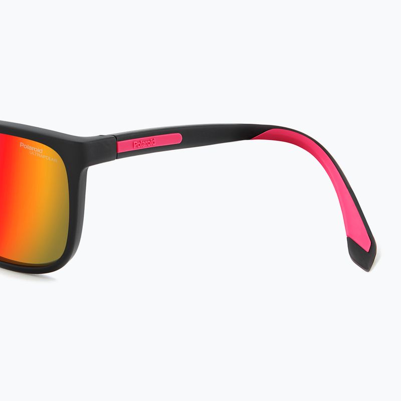 Sonnenbrille Polaroid PLD 2169/S/X matte black red/red multilayer polarized high contrast 7