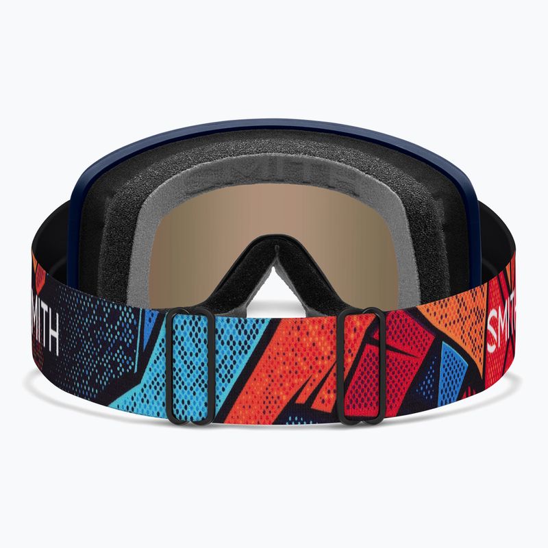 Skibrille Smith Transfer S3 midnight geo alpine/red solx mirror antifog 3