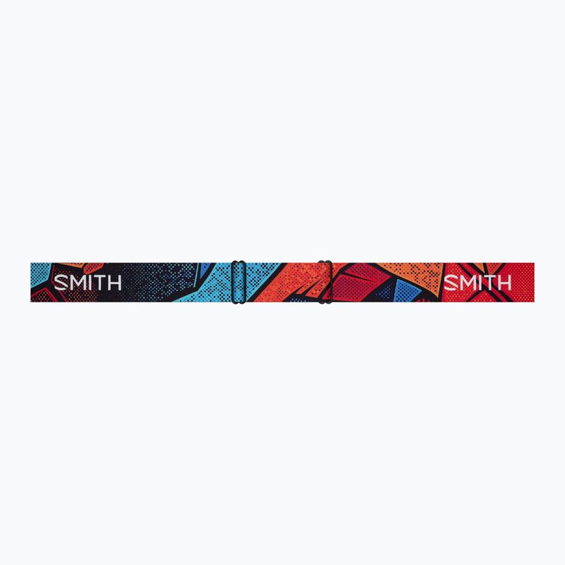 Skibrille Smith Transfer S3 midnight geo alpine/red solx mirror antifog 5