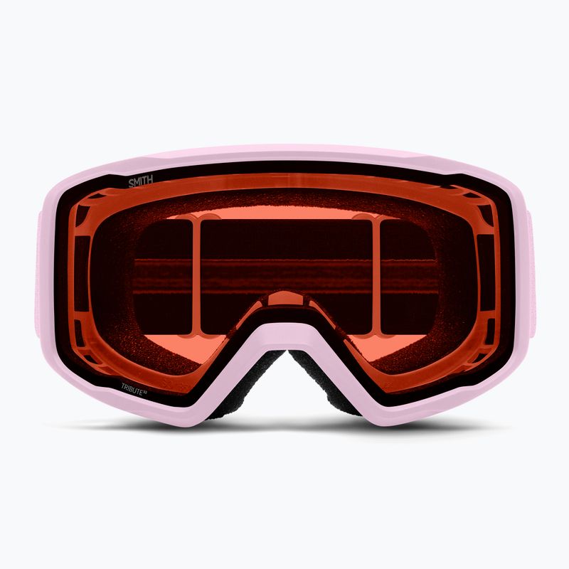 Skibrille Smith Tribute S2 pink frost/rc36 rose copper antifog 2
