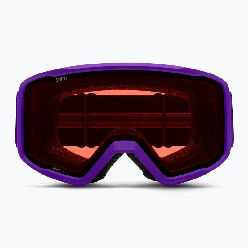 Skibrille Smith Tribute S2 fresh purple/rc36 rose copper antifog 2