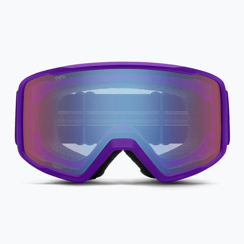 Skibrille Smith Tribute S1 fresh purple/blue sensor mirror antifog 2