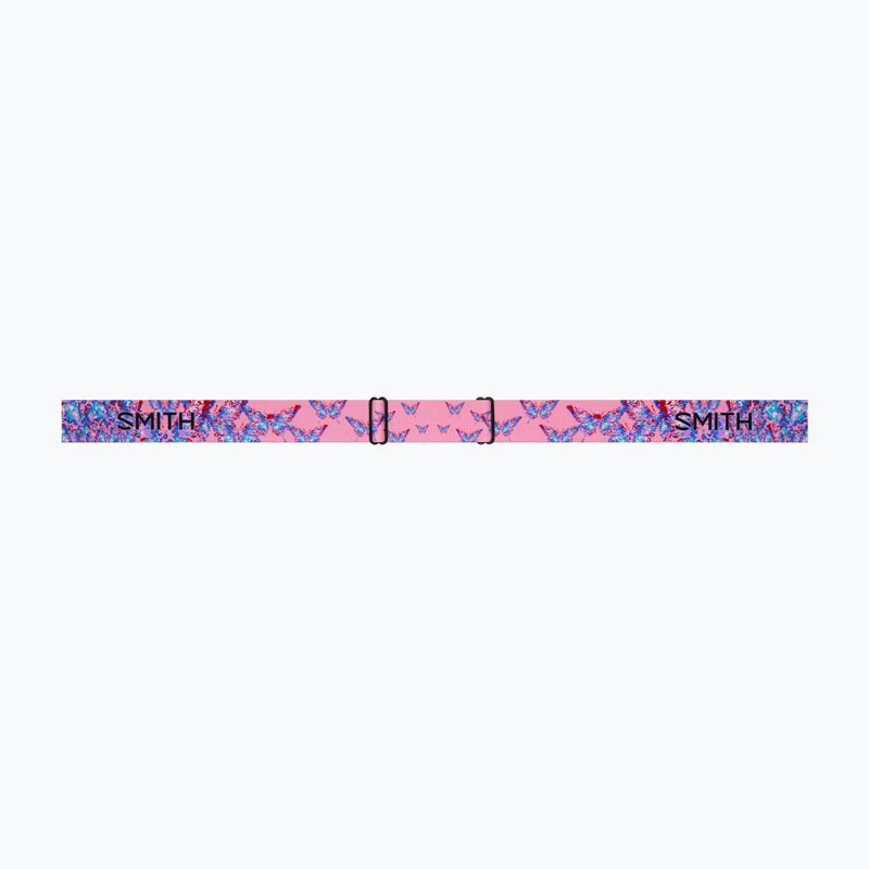Kinder-Skibrille Smith Rascal Jr S2 bright pink lofi butterfly/rose copper antifog 5