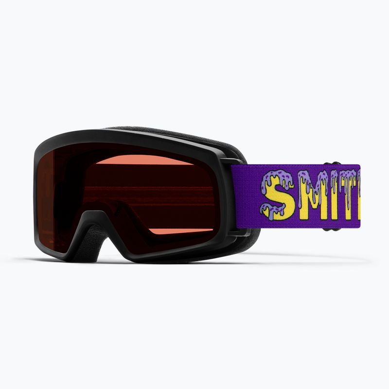 Kinder-Skibrille Smith Rascal Jr S2 black donuts/rc36 rose copper antifog