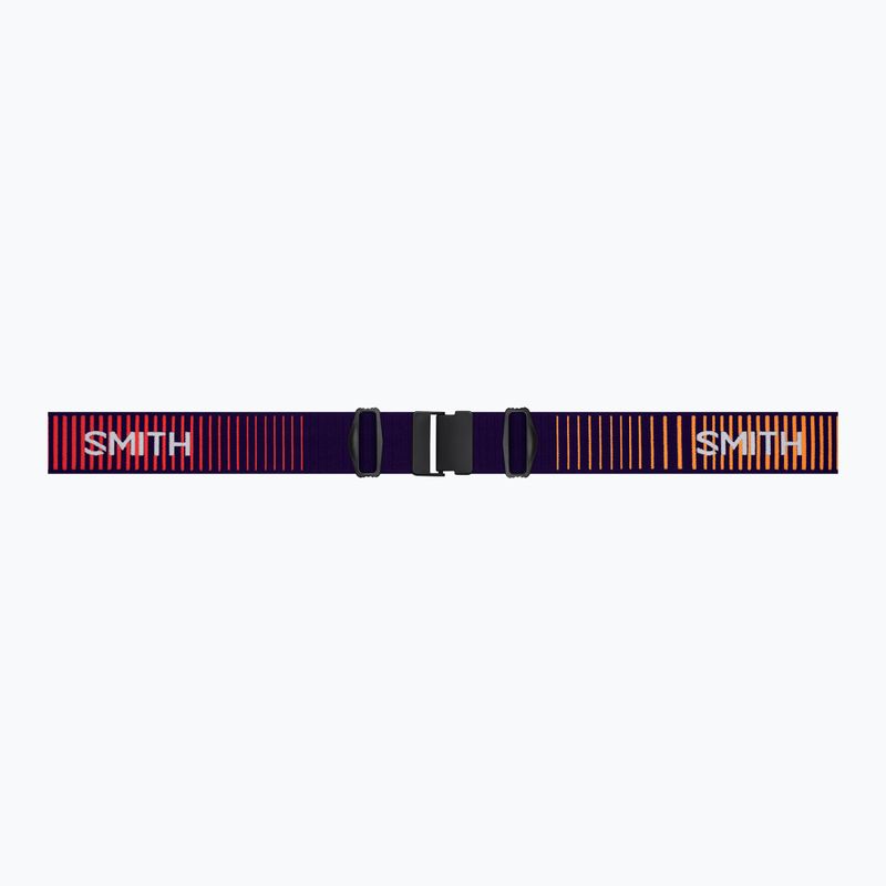 Kinder-Skibrille Smith Reason OTG S3 deep plum gradient/red solx mirror antifog 4