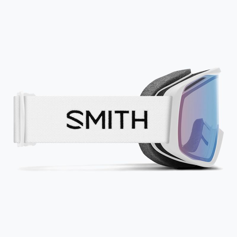 Skibrille Smith Rally S1-S2 white/photochromic blue sensor mirror 4