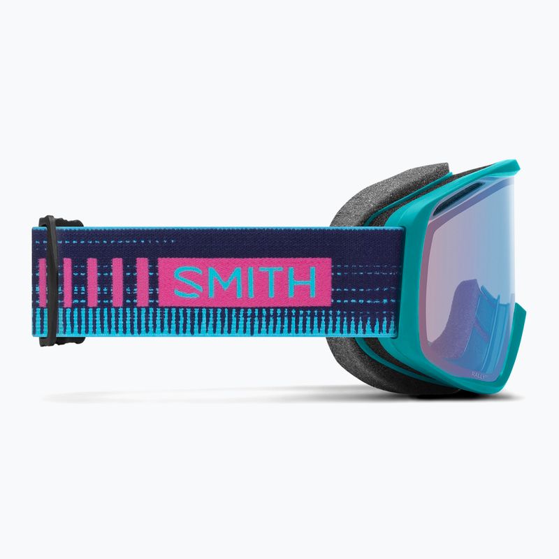 Skibrille Smith Rally S1 tropic/blue sensor mirror antifog 4