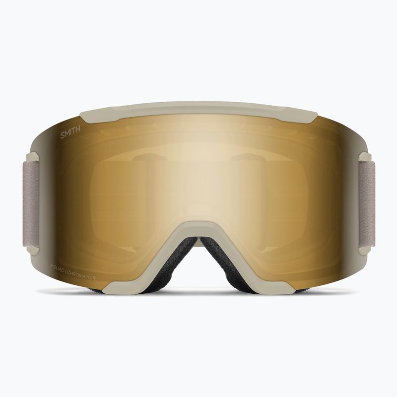 Skibrille Smith Squad S3 chalk/chromapop sun black gold mirror 2