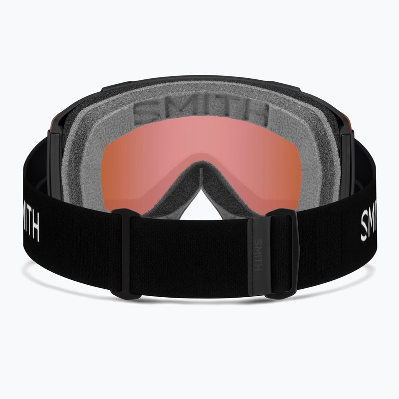 Skibrille Smith Squad S2 black/chromapop everyday rose gold mirror 3