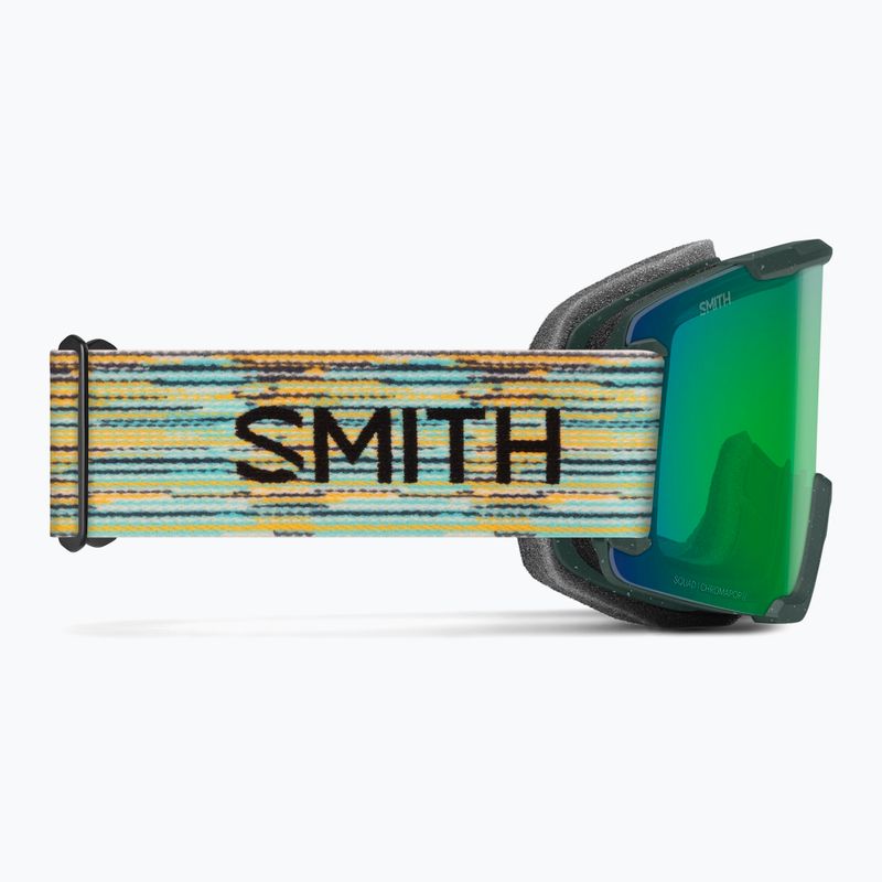 Skibrille Smith Squad S2 emerald renu upcycled scrap/chromapop green mirror 4