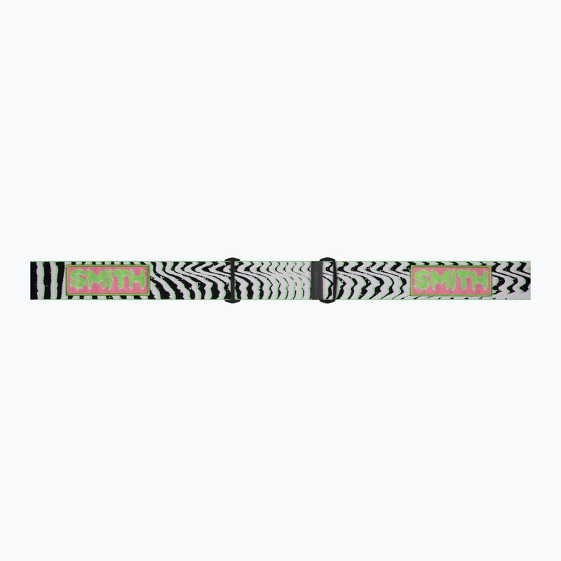 Skibrille Smith Squad S2 slime static shag/chromapop everyday green mirror 5