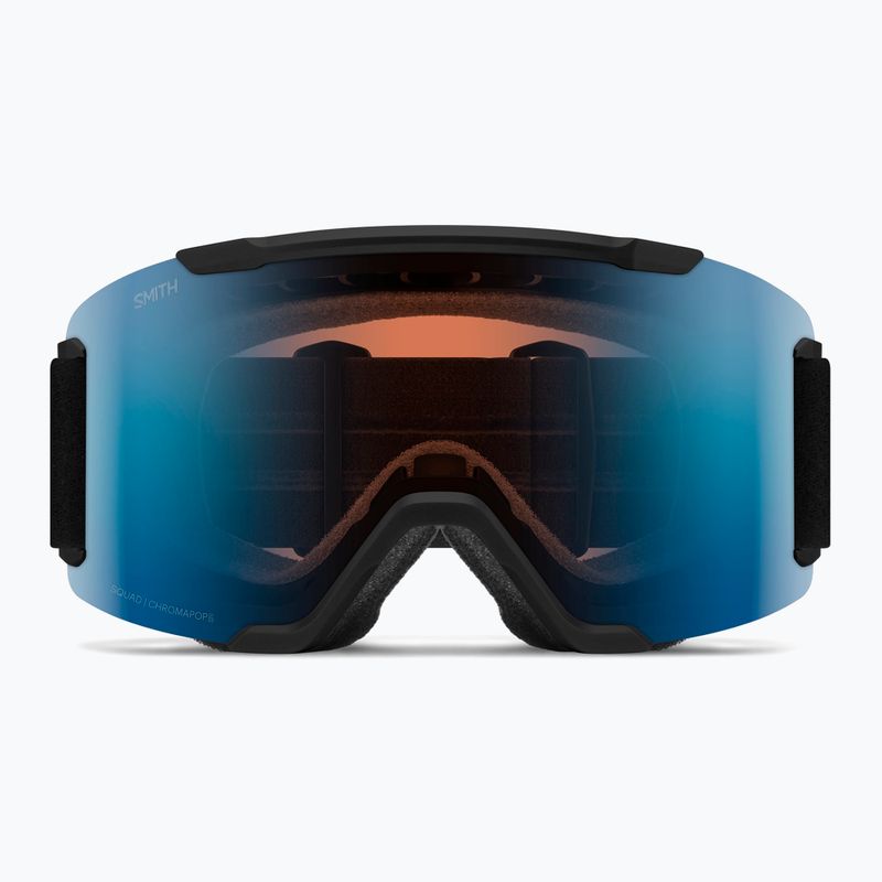 Skibrille Smith Squad S3-S1 black/chromapop pro photochromic blue mirror 2