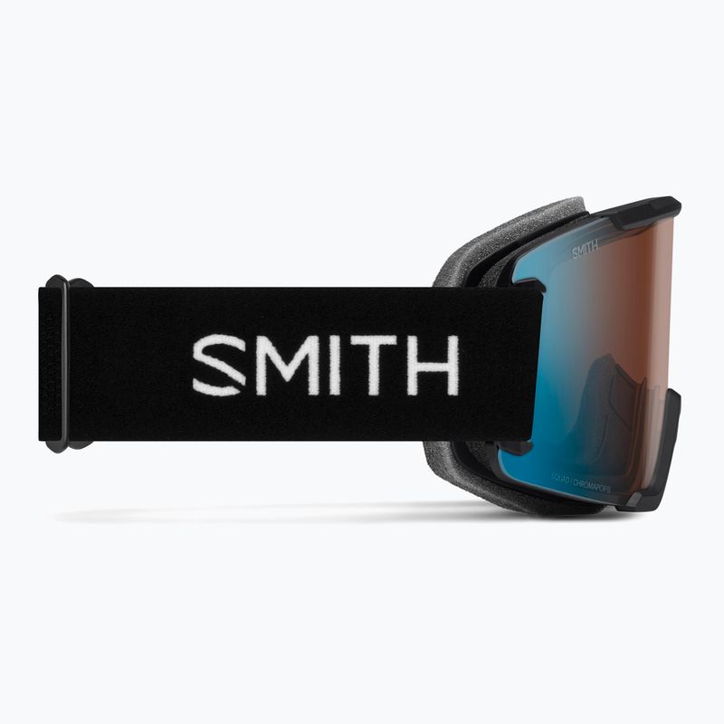 Skibrille Smith Squad S3-S1 black/chromapop pro photochromic blue mirror 4