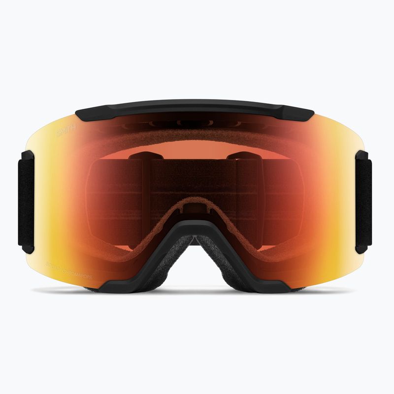 Skibrille Smith Squad S3-S1 black/chromapop pro photochromic red mirror 2