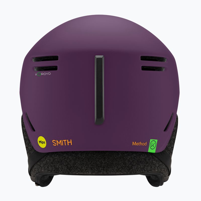 Skihelm Smith Method Mips matte cherry lacquer 2