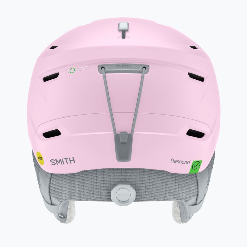 Skihelm Smith Descend Mips matte pink frost 2