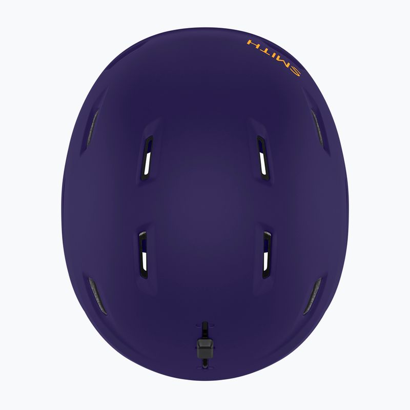 Skihelm Smith Descend Mips matte deep plum black 3