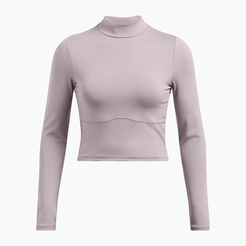 Under Armour Meridian Mock tetra grau/tetra grau Damen Trainingstop