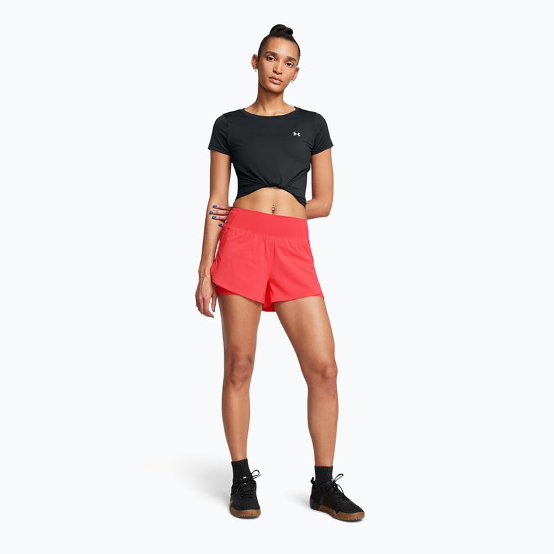 Under Armour Damen Shorts Flex Woven 2in1 Racer rot 2