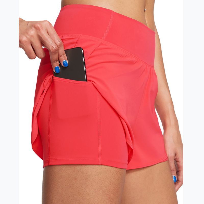 Under Armour Damen Shorts Flex Woven 2in1 Racer rot 4