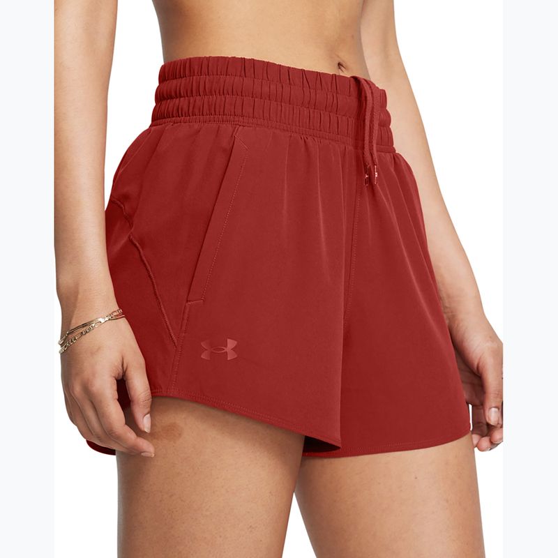 Unter Armour Frauen Vanish 3in irdenen orange / irdenen orange Shorts 4