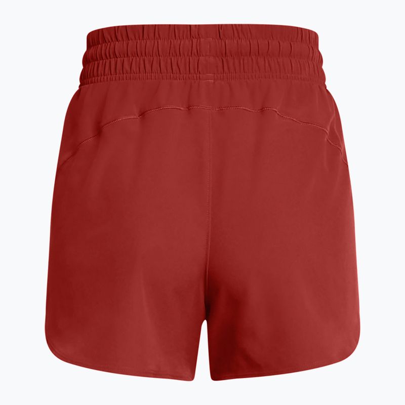 Unter Armour Frauen Vanish 3in irdenen orange / irdenen orange Shorts 6